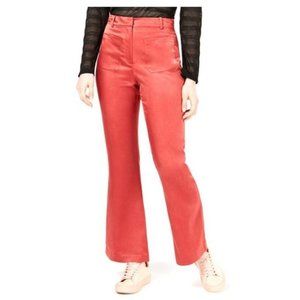 Moon River Women's  Satin Patch-pocket Pants